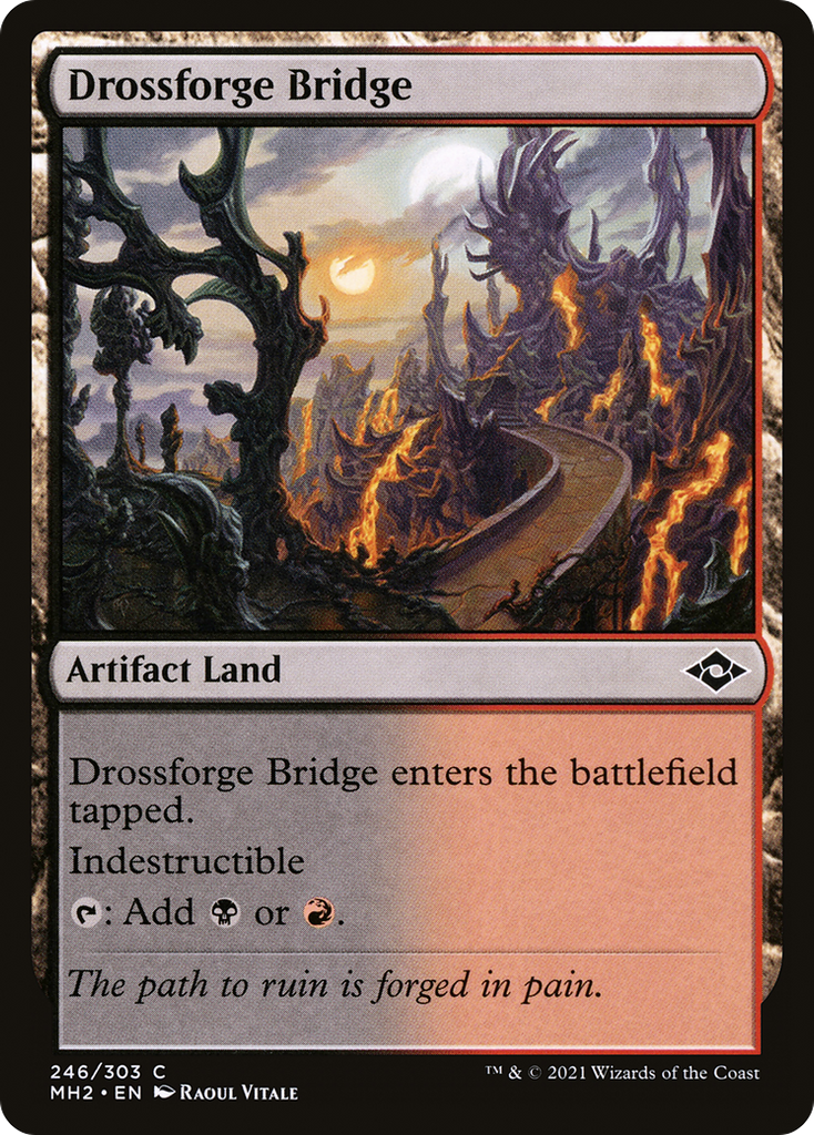 Magic: The Gathering - Drossforge Bridge Foil - Modern Horizons 2