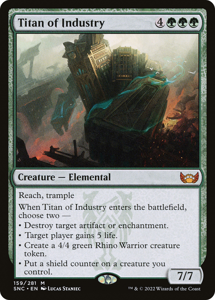 Magic: The Gathering - Titan of Industry - Streets of New Capenna