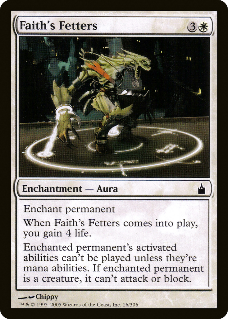 Magic: The Gathering - Faith's Fetters - Ravnica: City of Guilds