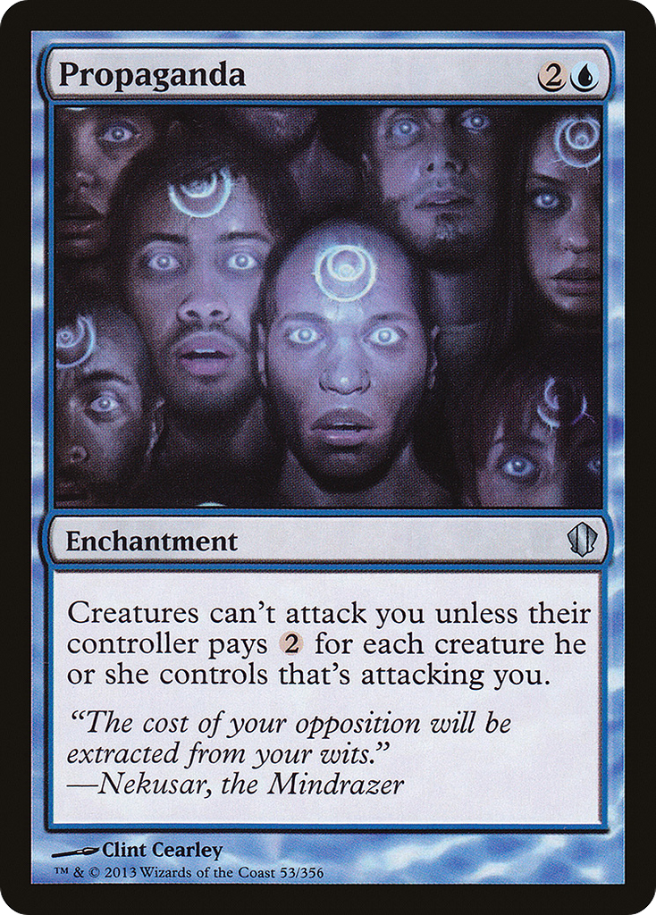 Magic: The Gathering - Propaganda - Commander 2013