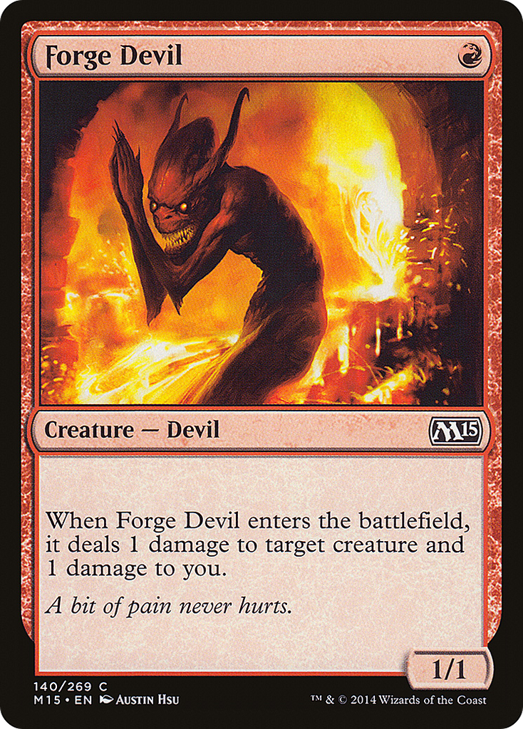 Magic: The Gathering - Forge Devil - Magic 2015
