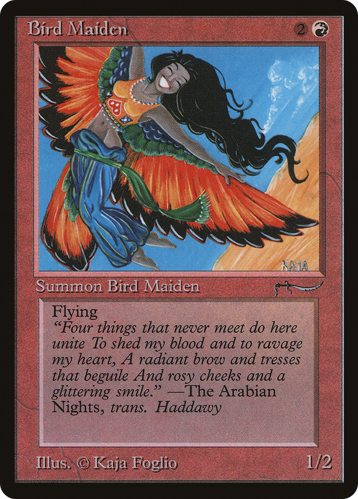 Magic: The Gathering - Bird Maiden - Arabian Nights