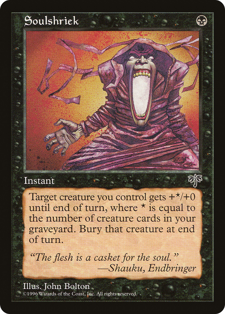 Magic: The Gathering - Soulshriek - Mirage