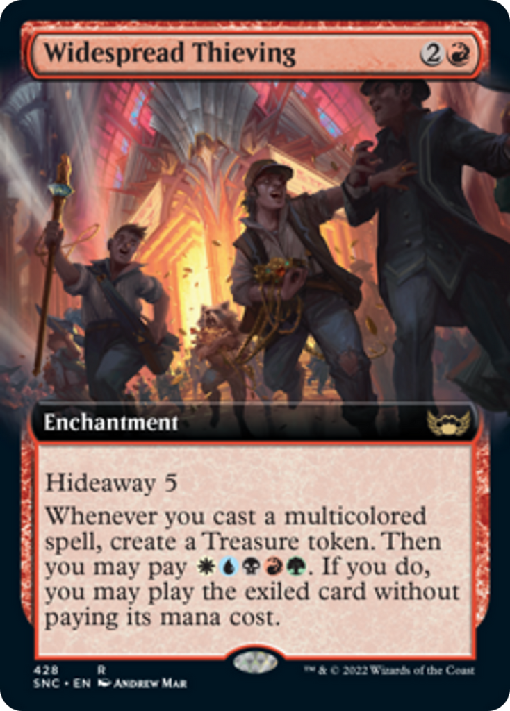 Magic: The Gathering - Widespread Thieving - Streets of New Capenna