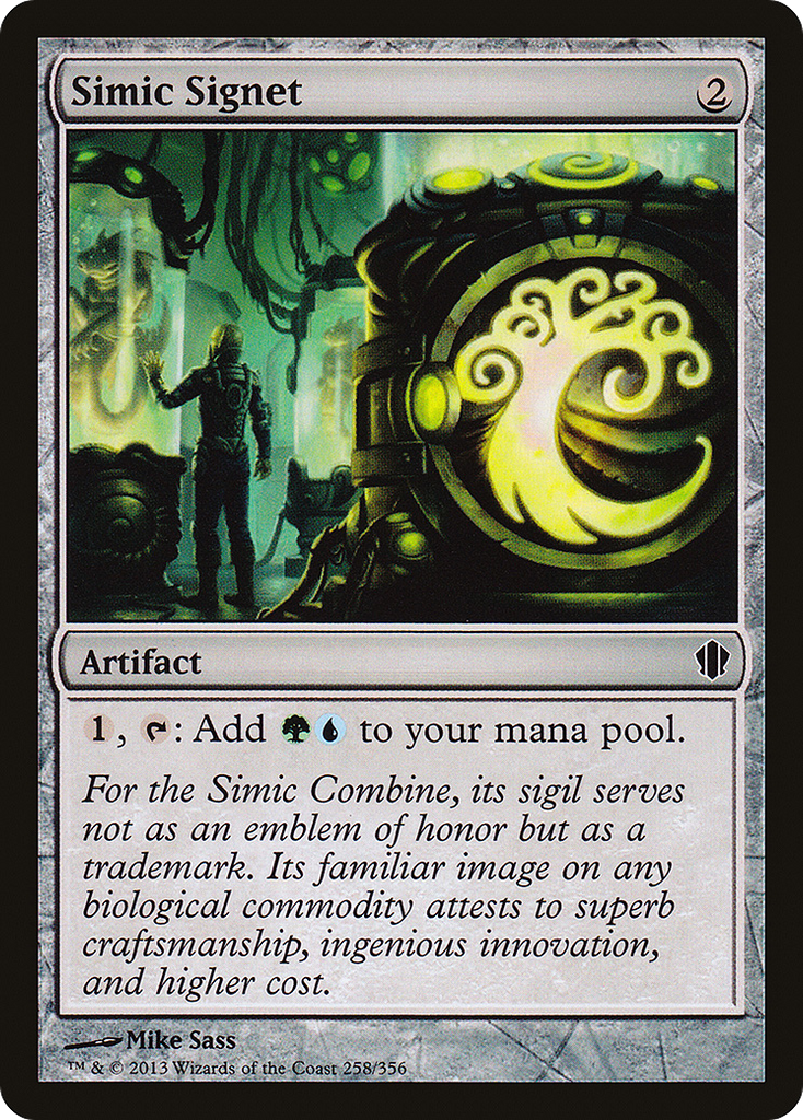 Magic: The Gathering - Simic Signet - Commander 2013