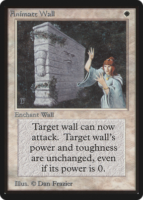 Magic: The Gathering - Animate Wall - Limited Edition Beta
