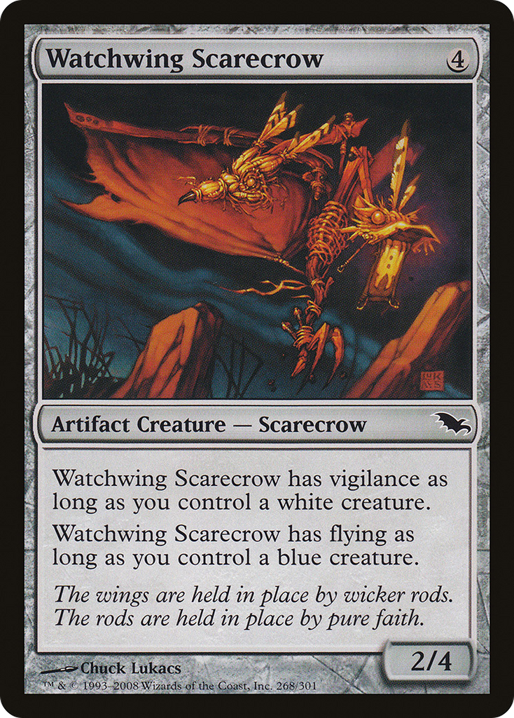 Magic: The Gathering - Watchwing Scarecrow - Shadowmoor