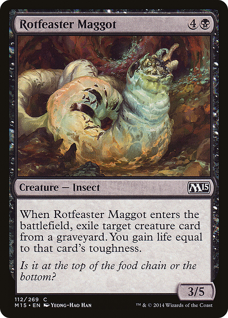 Magic: The Gathering - Rotfeaster Maggot - Magic 2015