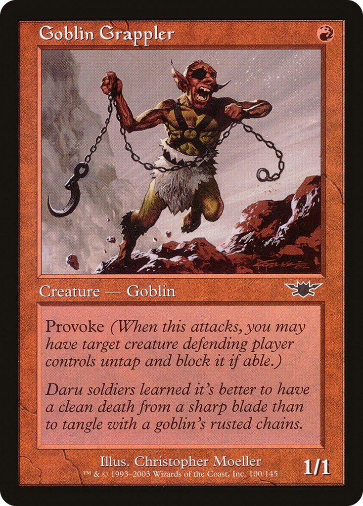 Magic: The Gathering - Goblin Grappler - Legions