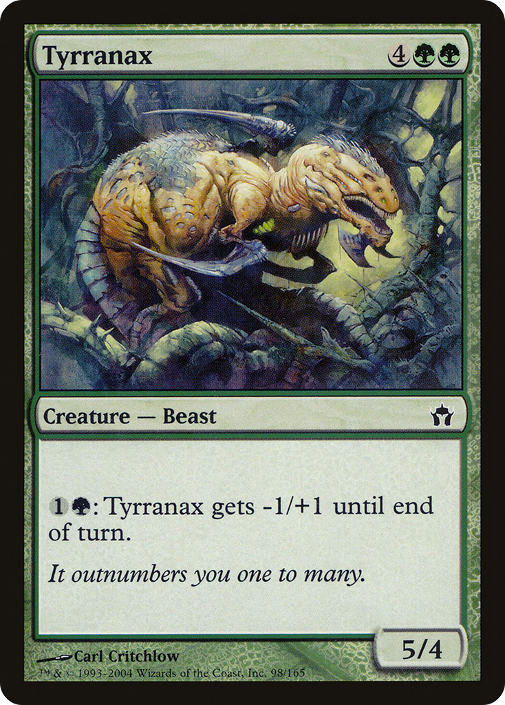 Magic: The Gathering - Tyrranax - Fifth Dawn