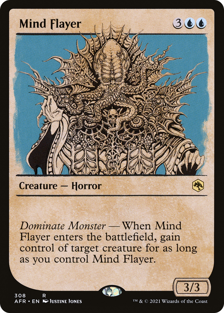 Magic: The Gathering - Mind Flayer Foil - Adventures in the Forgotten Realms