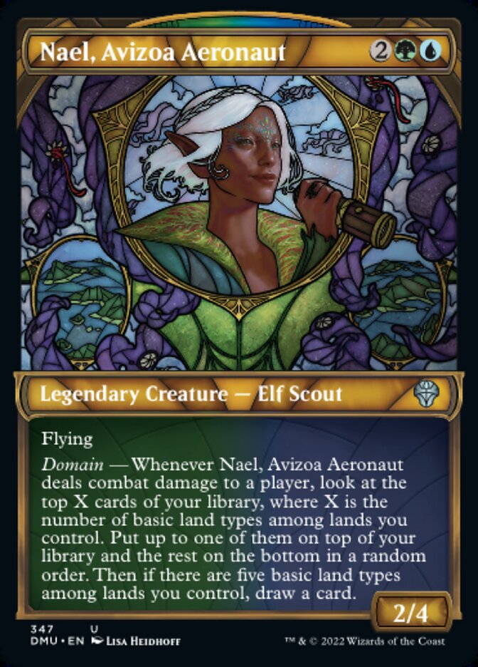 Magic the Gathering - Nael, Avizoa Aeronaut Foil - Dominaria United