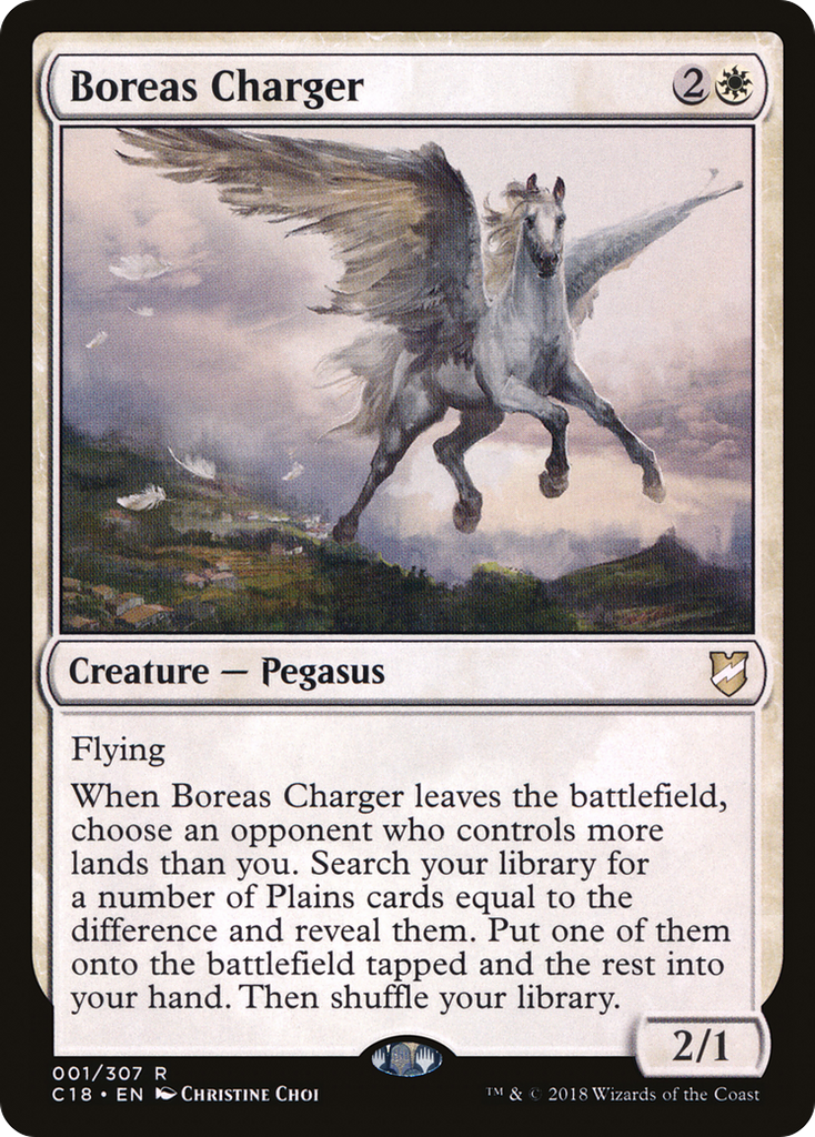 Magic: The Gathering - Boreas Charger - Commander 2018