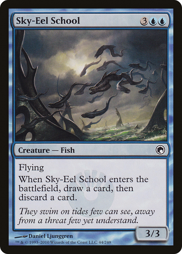 Magic: The Gathering - Sky-Eel School - Scars of Mirrodin