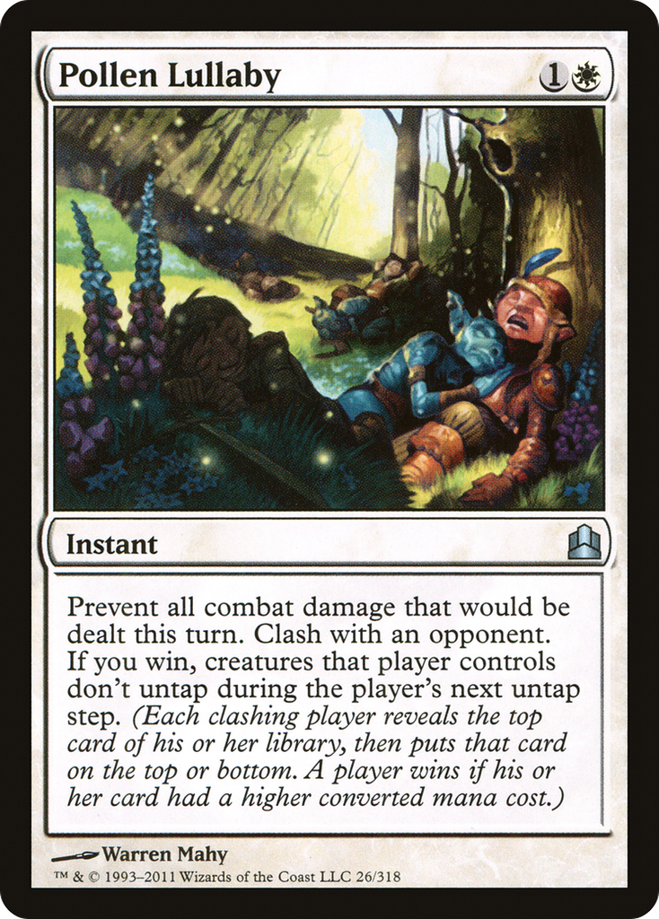 Magic: The Gathering - Pollen Lullaby - Commander 2011