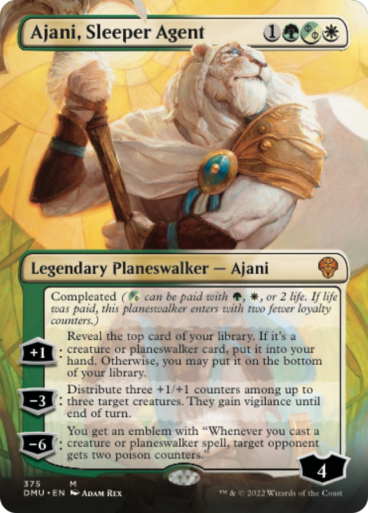 Magic: The Gathering - Ajani, Sleeper Agent - Dominaria United