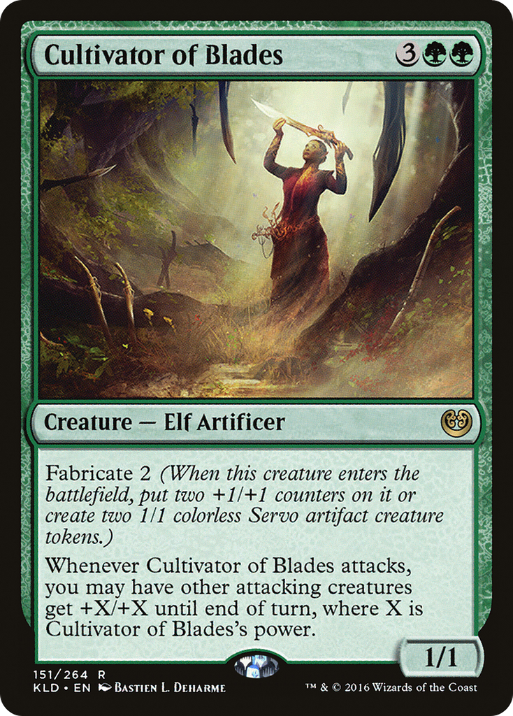 Magic: The Gathering - Cultivator of Blades - Kaladesh