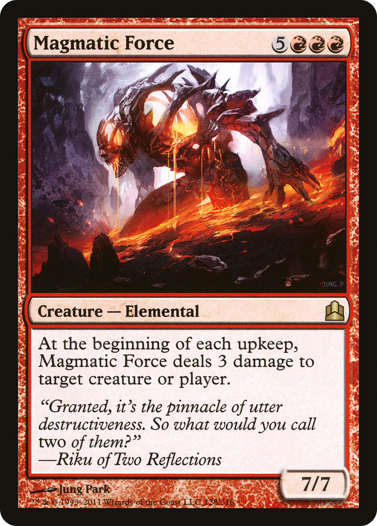 Magic: The Gathering - Magmatic Force - Commander 2011