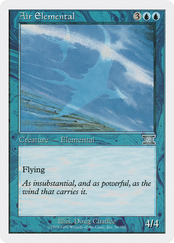 Magic: The Gathering - Air Elemental - Classic Sixth Edition