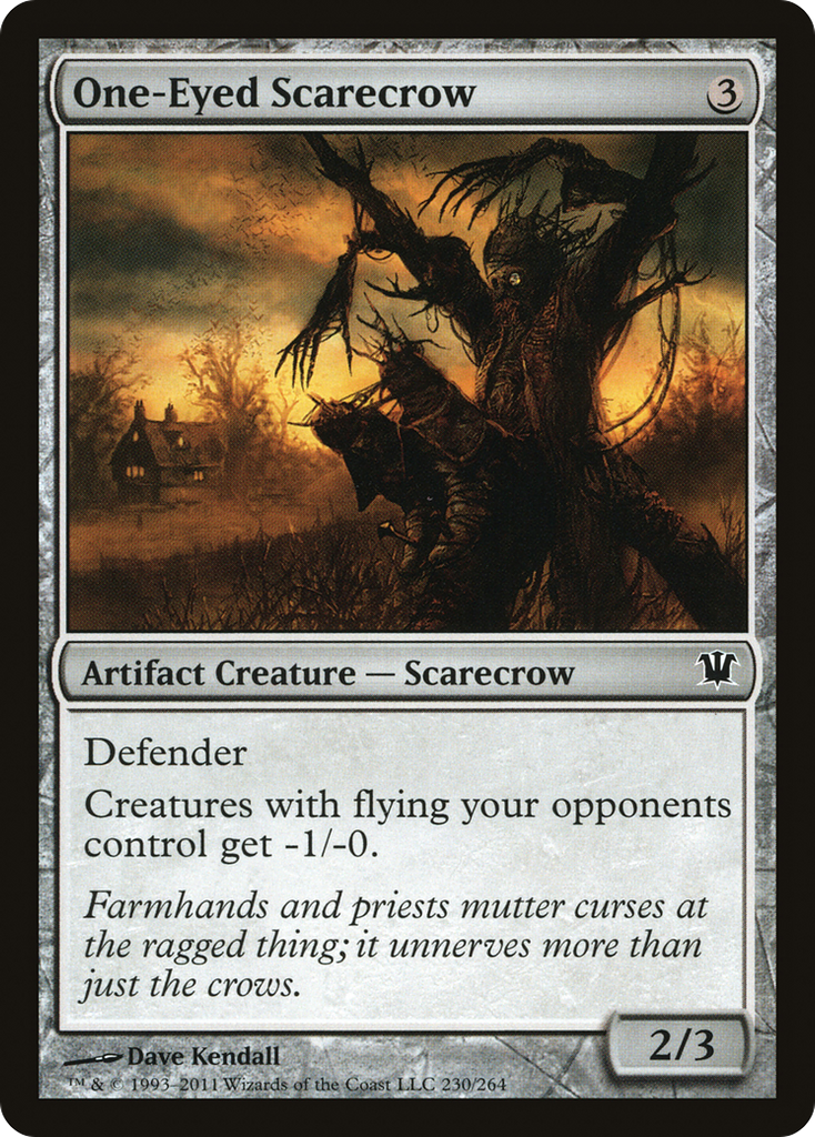 Magic: The Gathering - One-Eyed Scarecrow - Innistrad