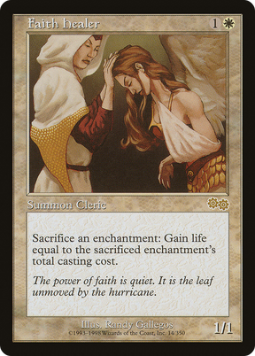 Magic: The Gathering - Faith Healer - Urza's Saga
