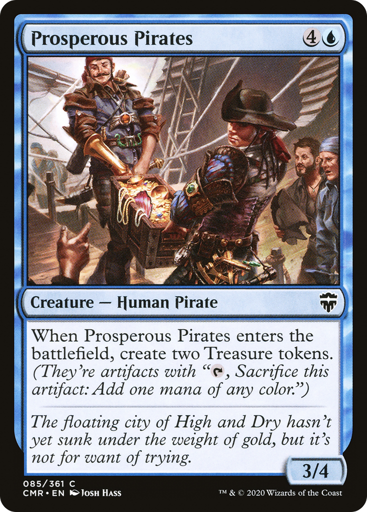 Magic: The Gathering - Prosperous Pirates - Commander Legends