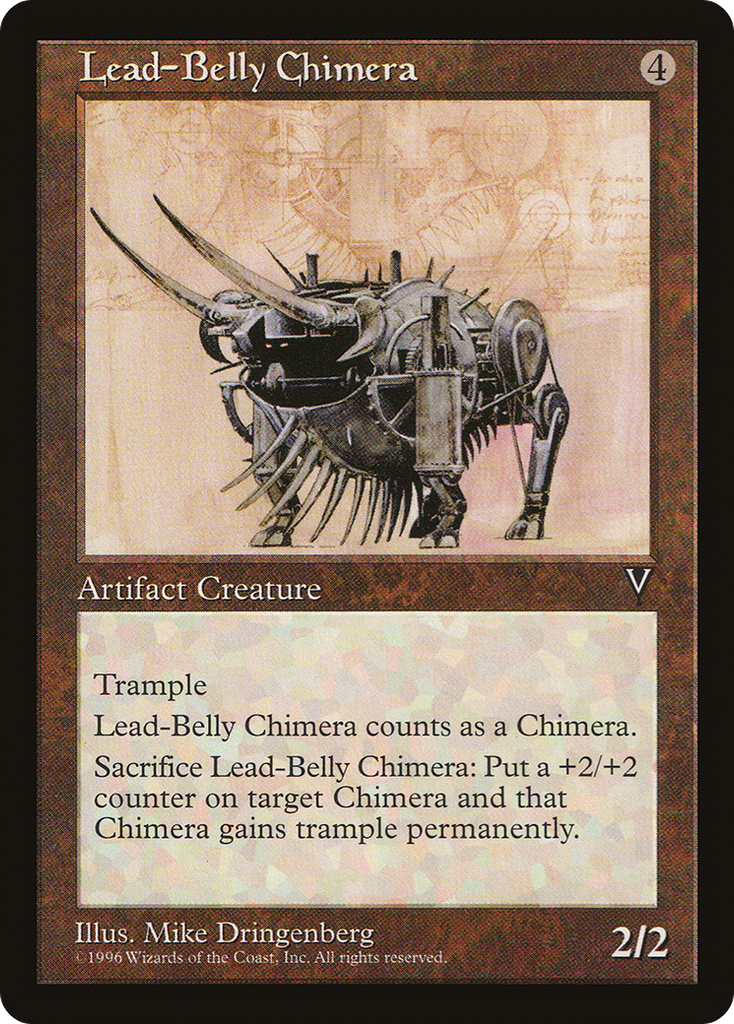 Magic: The Gathering - Lead-Belly Chimera - Visions