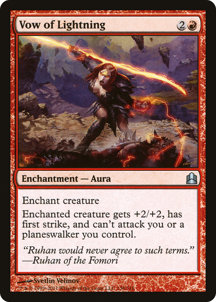 Magic: The Gathering - Vow of Lightning - Commander 2011