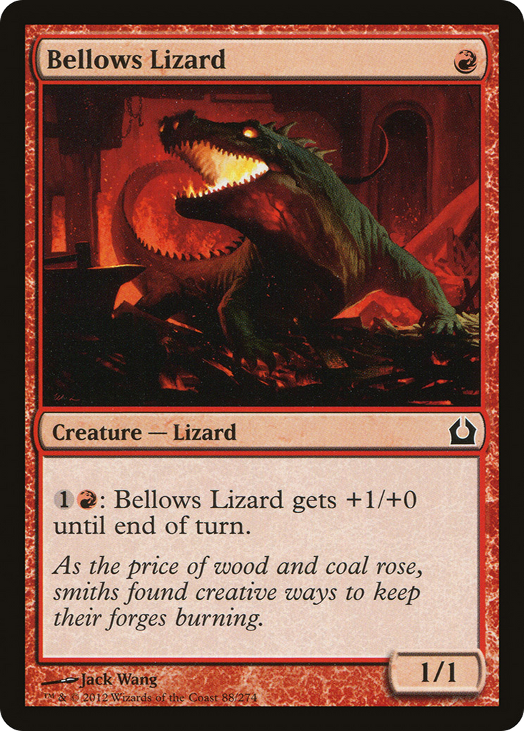 Magic: The Gathering - Bellows Lizard - Return to Ravnica