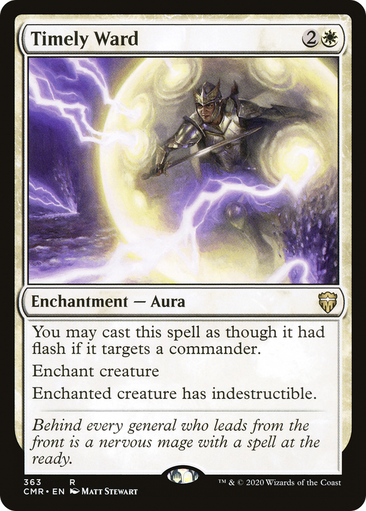 Magic: The Gathering - Timely Ward - Commander Legends