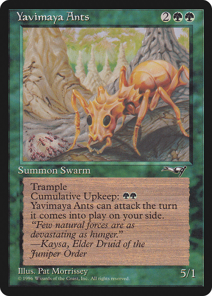 Magic: The Gathering - Yavimaya Ants - Alliances