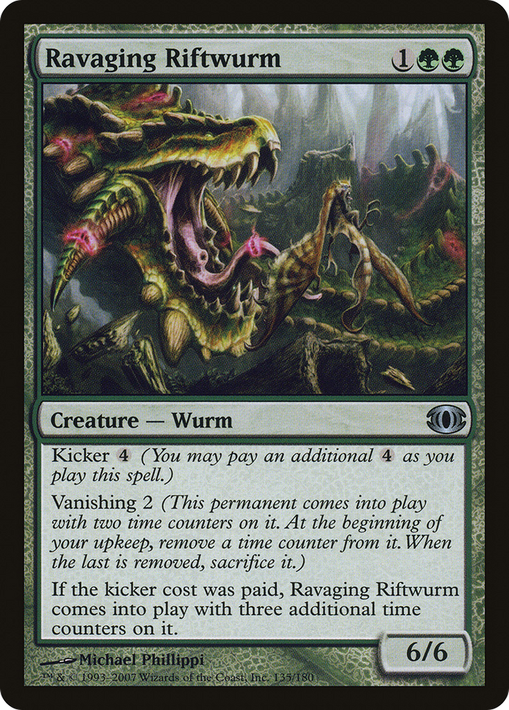 Magic: The Gathering - Ravaging Riftwurm - Future Sight