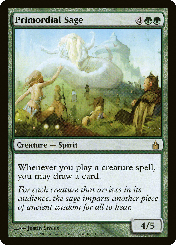 Magic: The Gathering - Primordial Sage - Ravnica: City of Guilds