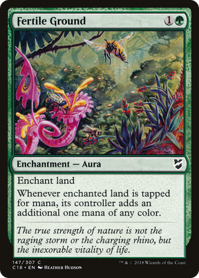 Magic: The Gathering - Fertile Ground - Commander 2018