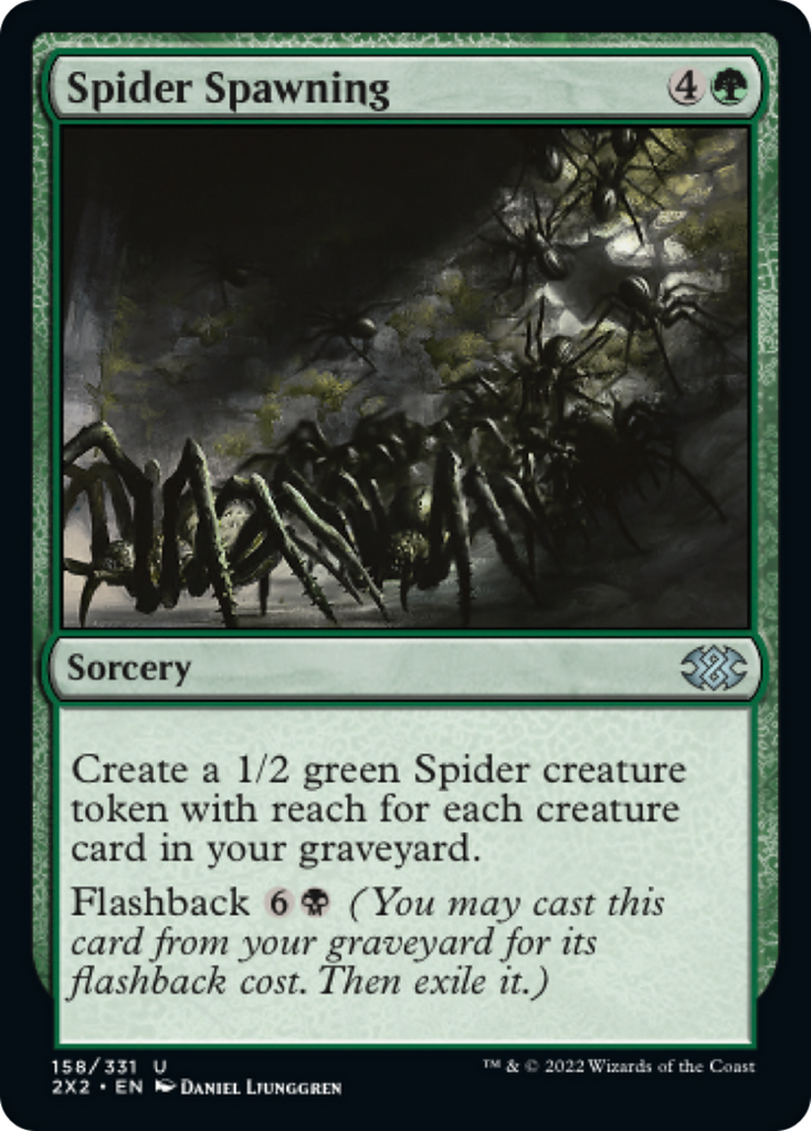 Magic: The Gathering - Spider Spawning - Double Masters 2022