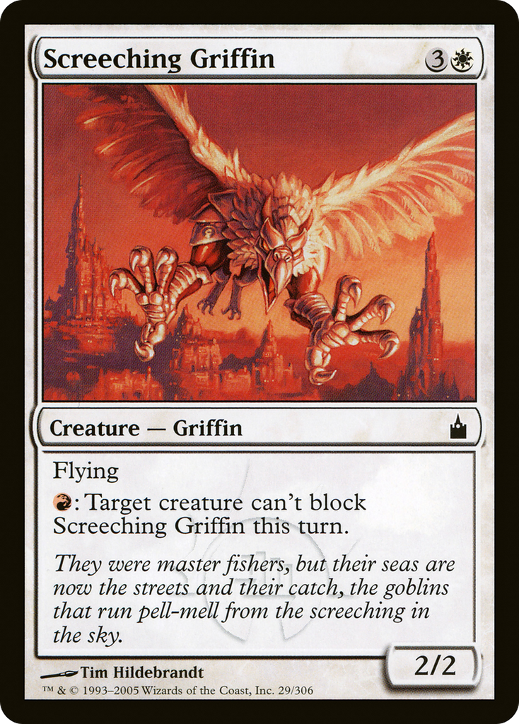 Magic: The Gathering - Screeching Griffin - Ravnica: City of Guilds