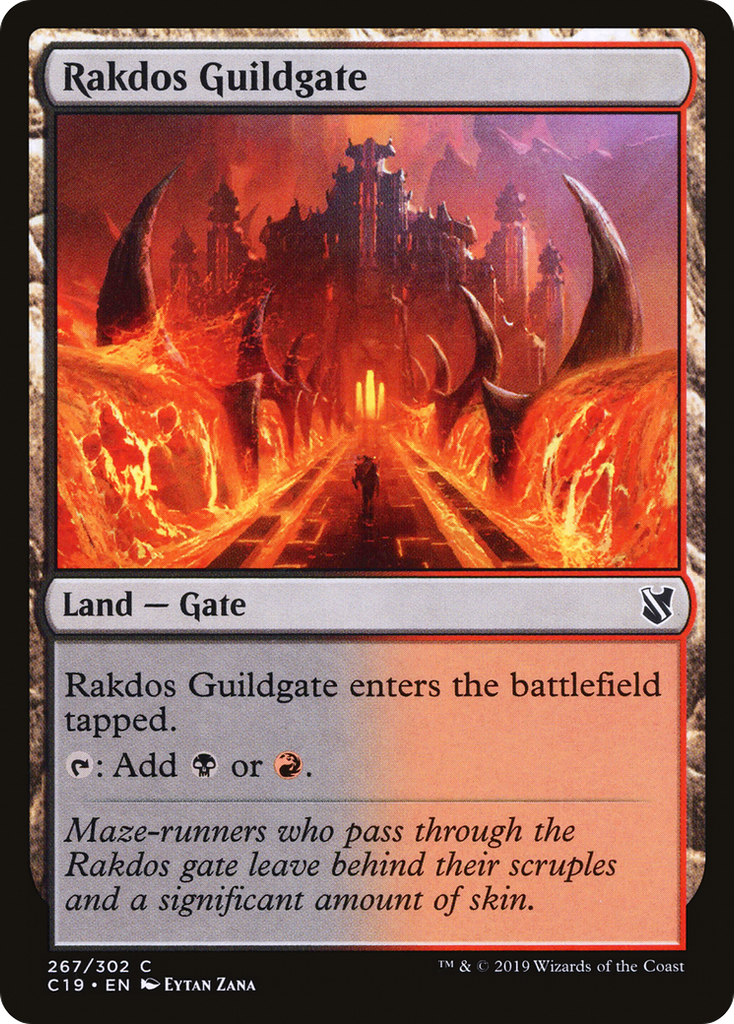 Magic: The Gathering - Rakdos Guildgate - Commander 2019