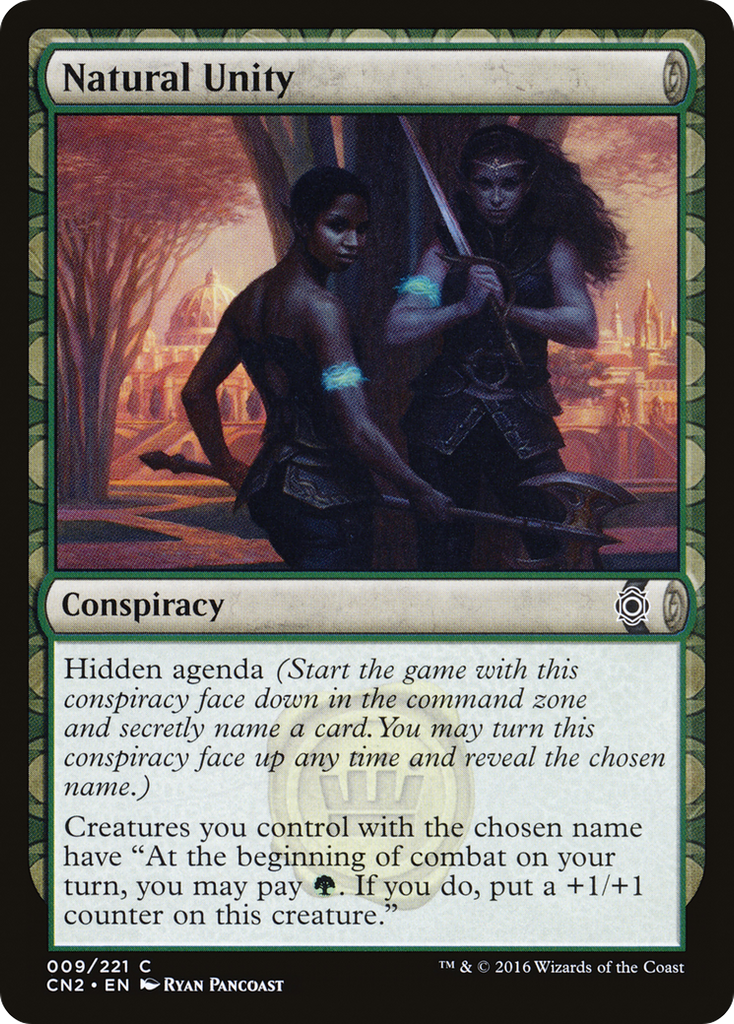 Magic: The Gathering - Natural Unity - Conspiracy: Take the Crown