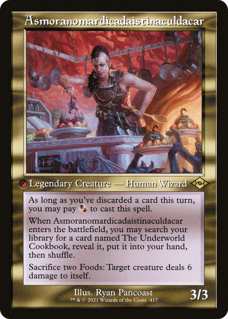 Magic: The Gathering - Asmoranomardicadaistinaculdacar - Modern Horizons 2