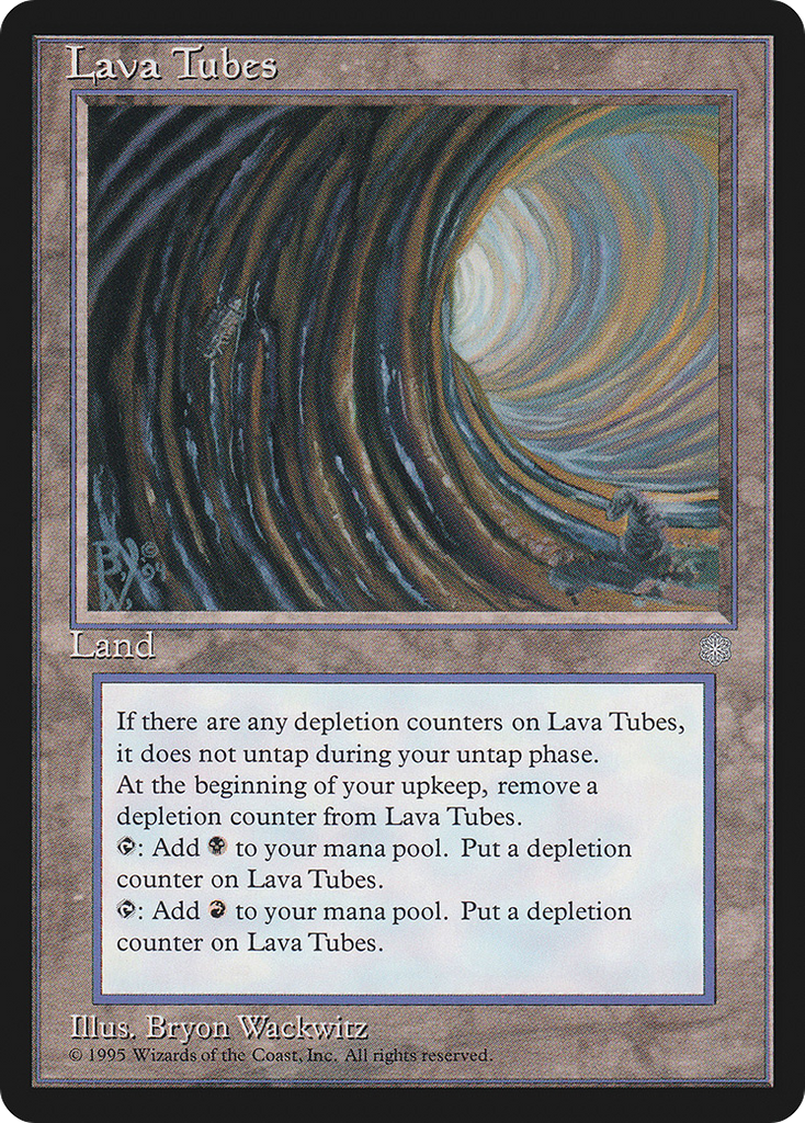 Magic: The Gathering - Lava Tubes - Ice Age