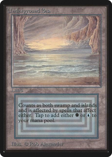 Magic: The Gathering - Underground Sea - Limited Edition Beta