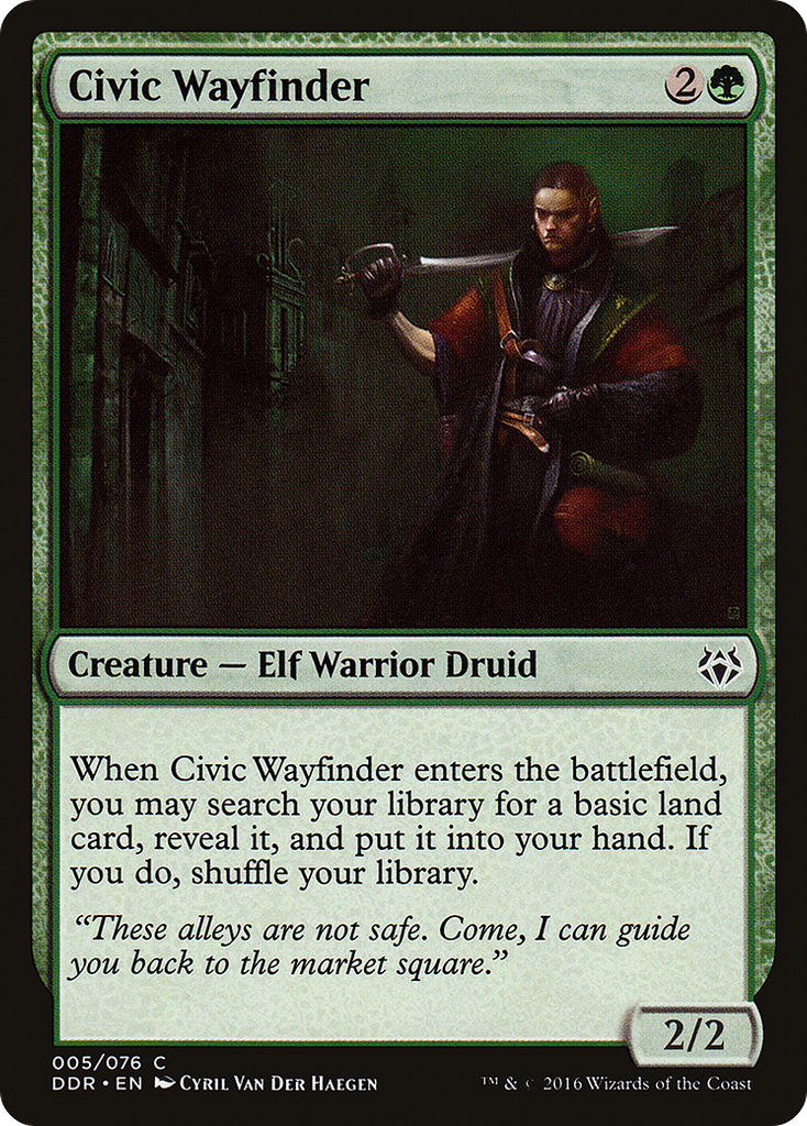 Magic: The Gathering - Civic Wayfinder - Duel Decks: Nissa vs. Ob Nixilis