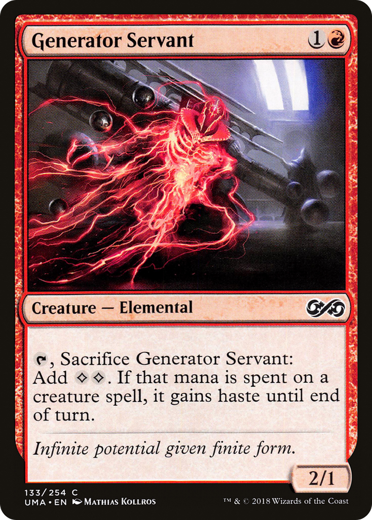 Magic: The Gathering - Generator Servant - Ultimate Masters