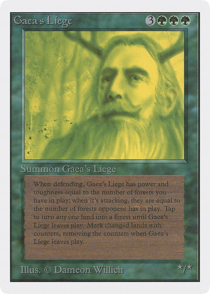 Magic: The Gathering - Gaea's Liege - Unlimited Edition