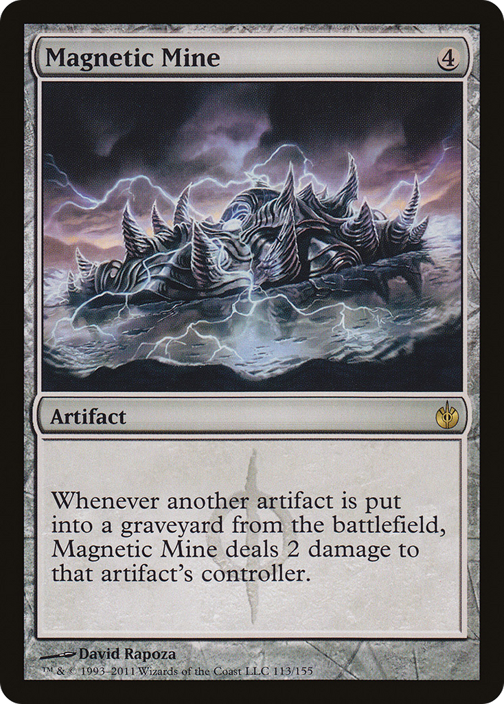 Magic: The Gathering - Magnetic Mine - Mirrodin Besieged