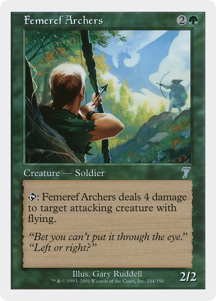 Magic: The Gathering - Femeref Archers - Seventh Edition