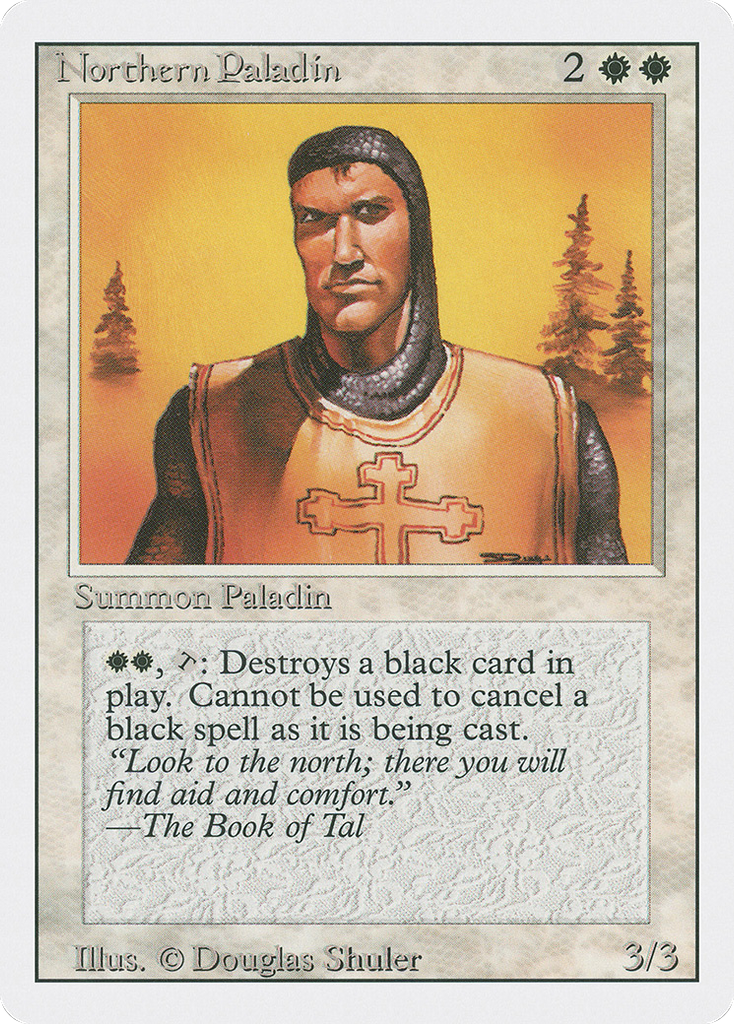 Magic: The Gathering - Northern Paladin - Revised Edition