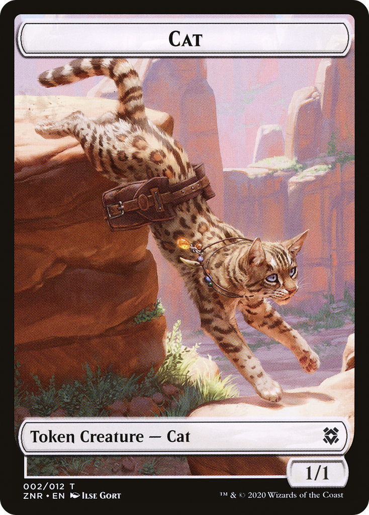 Magic: The Gathering - Cat Token - Zendikar Rising Tokens