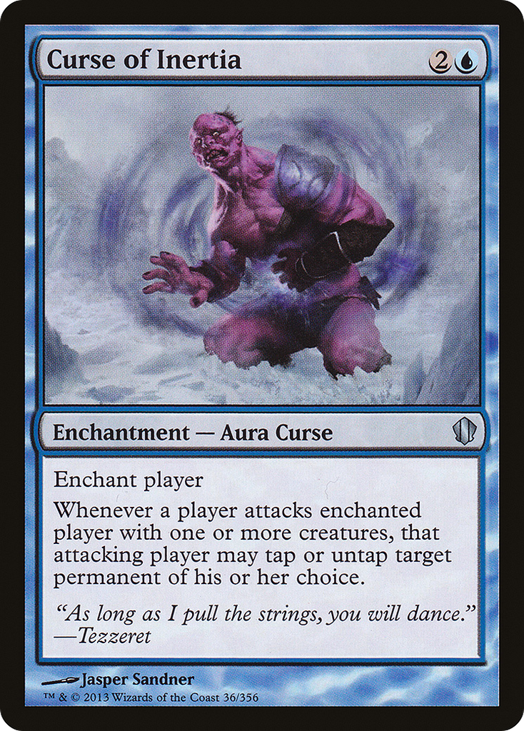 Magic: The Gathering - Curse of Inertia - Commander 2013