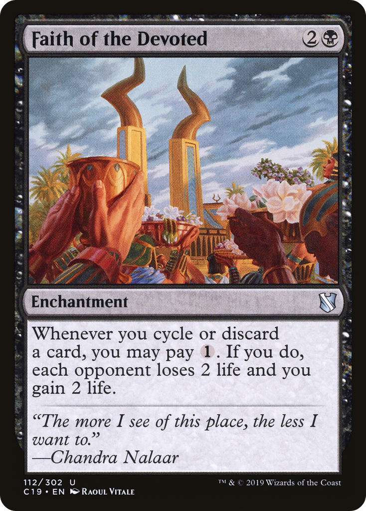 Magic: The Gathering - Faith of the Devoted - Commander 2019